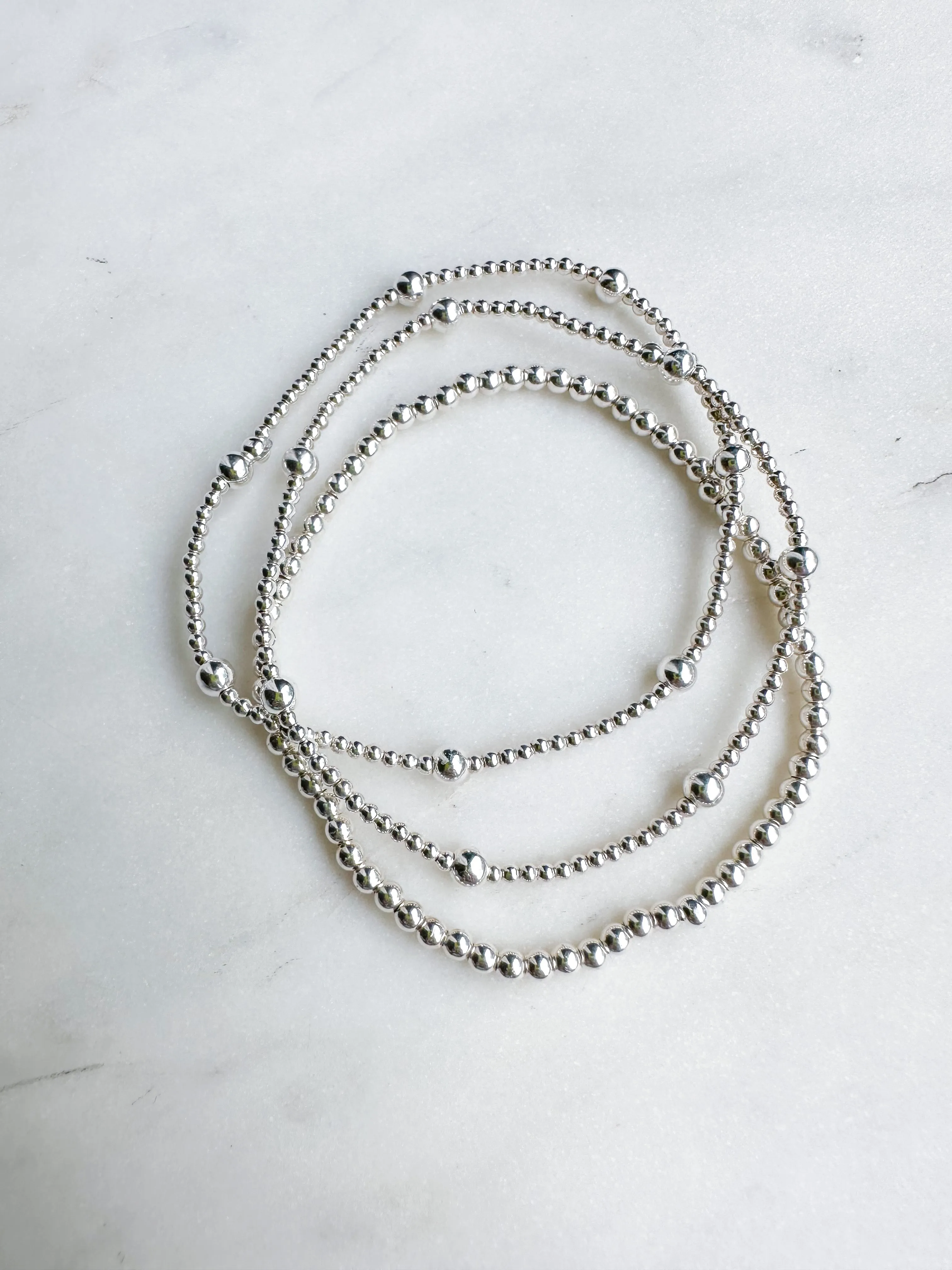 Classic Strand of Silver Bracelet