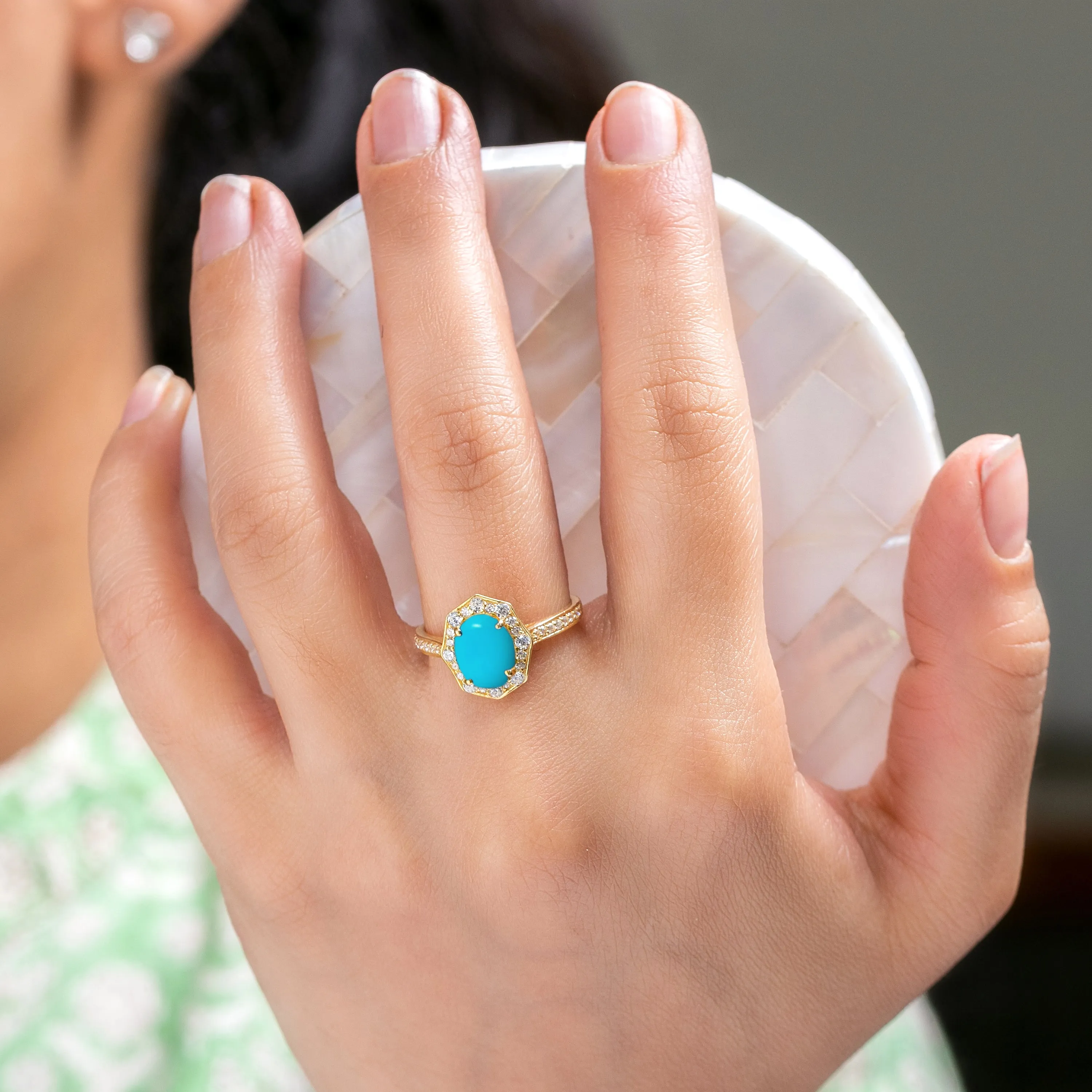 Classic Turquoise Ring