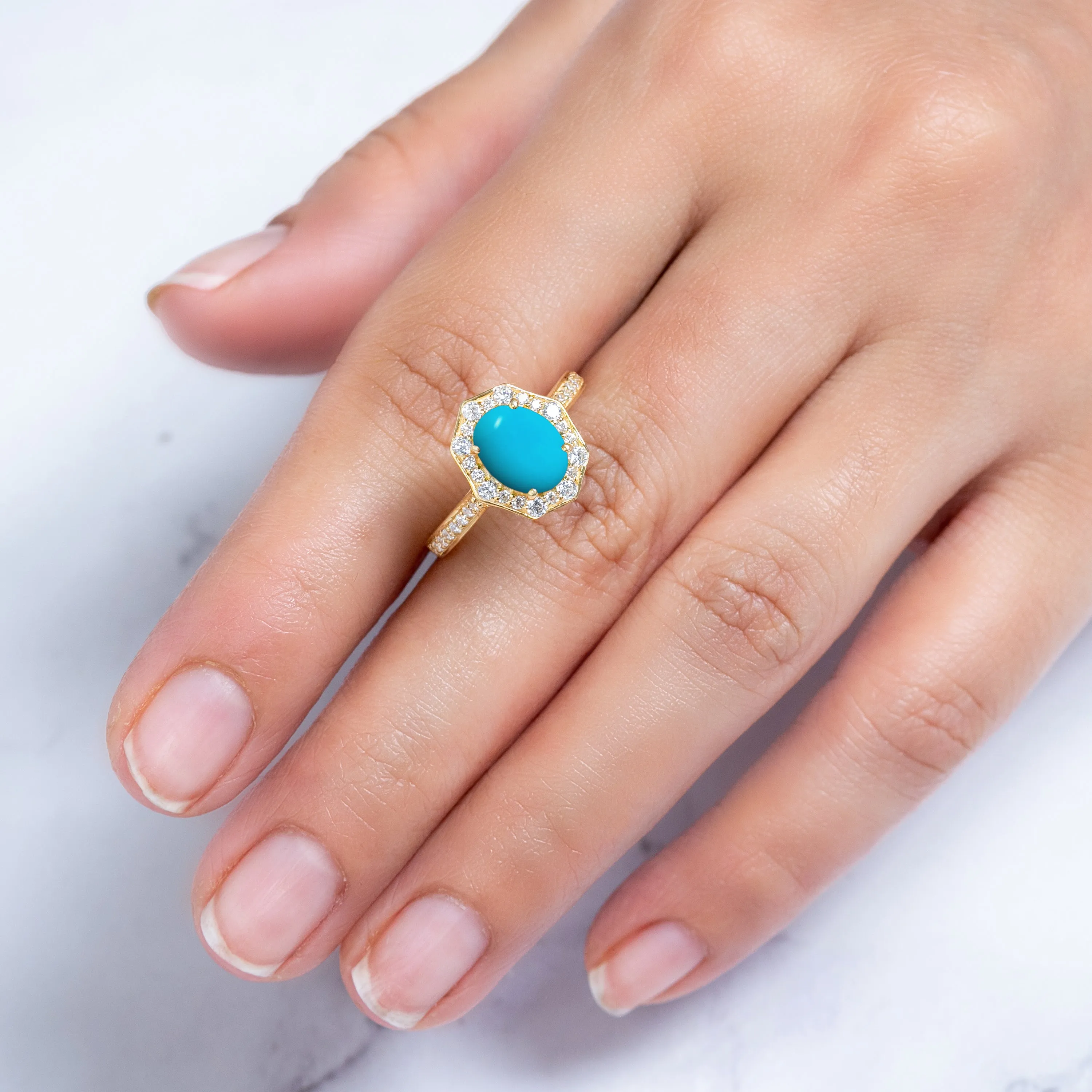 Classic Turquoise Ring