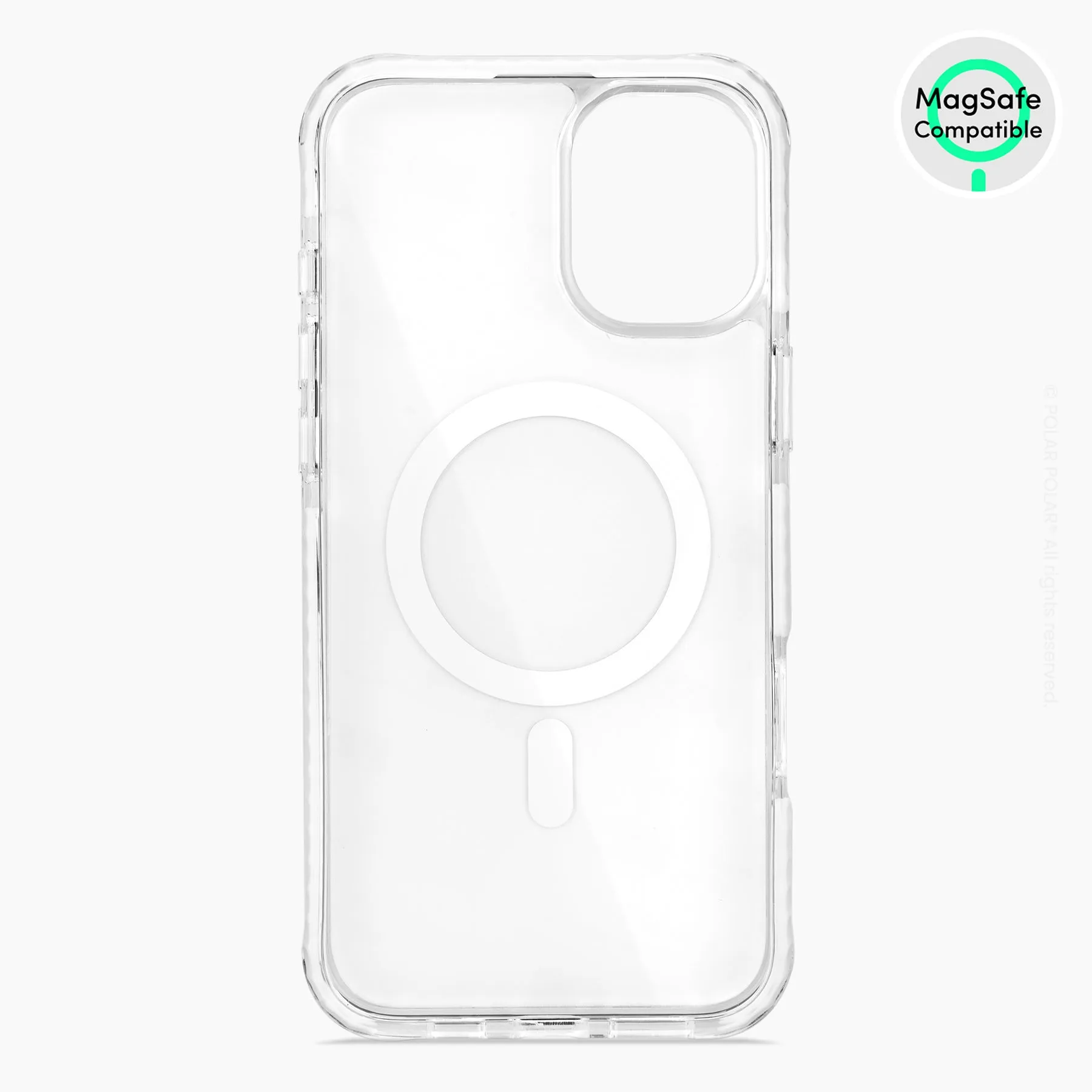 Classic White - iPhone 16 Plus Clear Bumper MagSafe Case