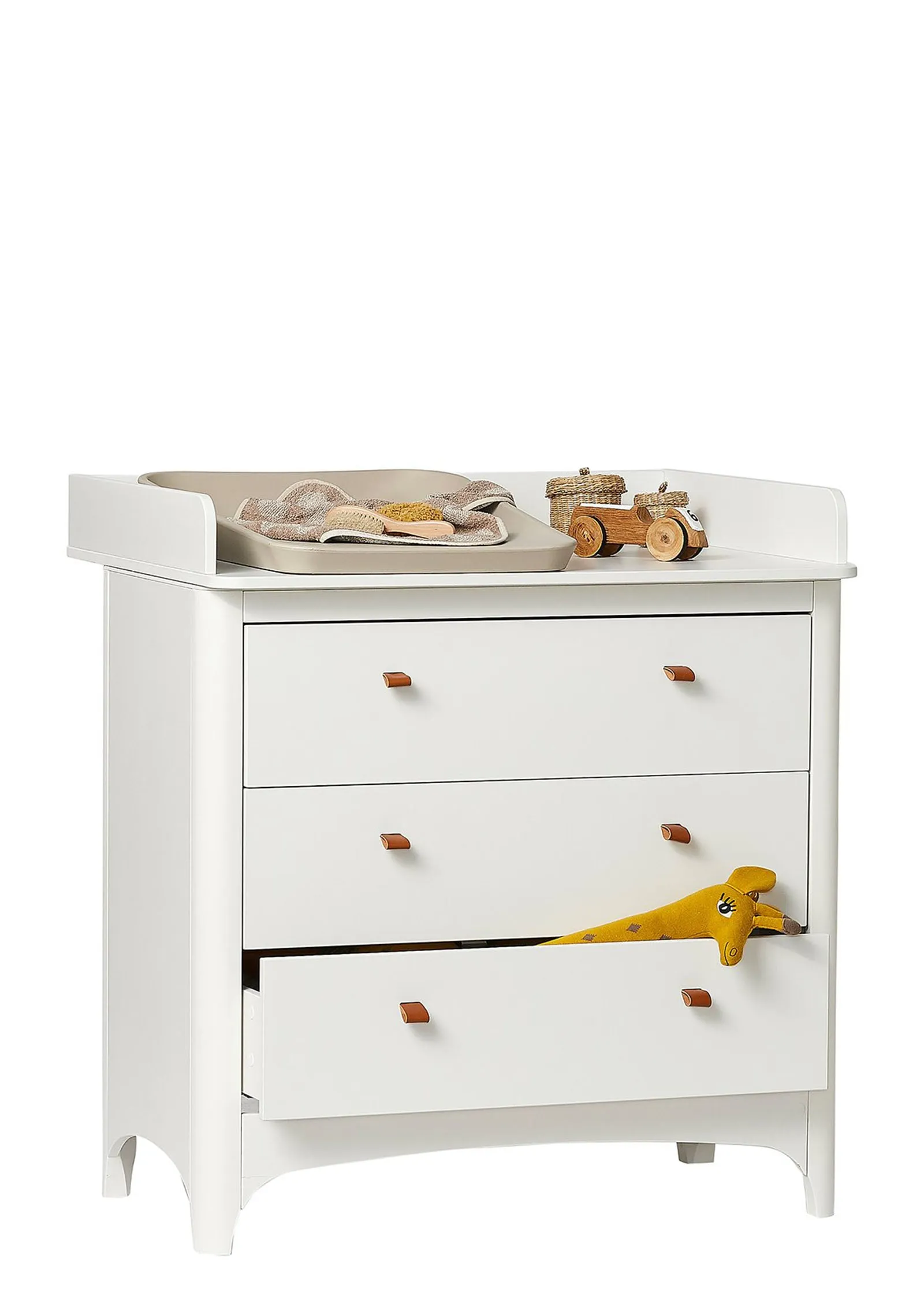 'Classic' Wickelaufsatz Weiss