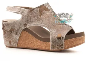Corky's Pasture Bronze Sandal Hair on Hide Cow