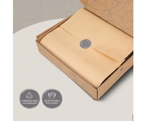 Cosy Club Sheet Set Cotton Sheets - Blue Dark Grey