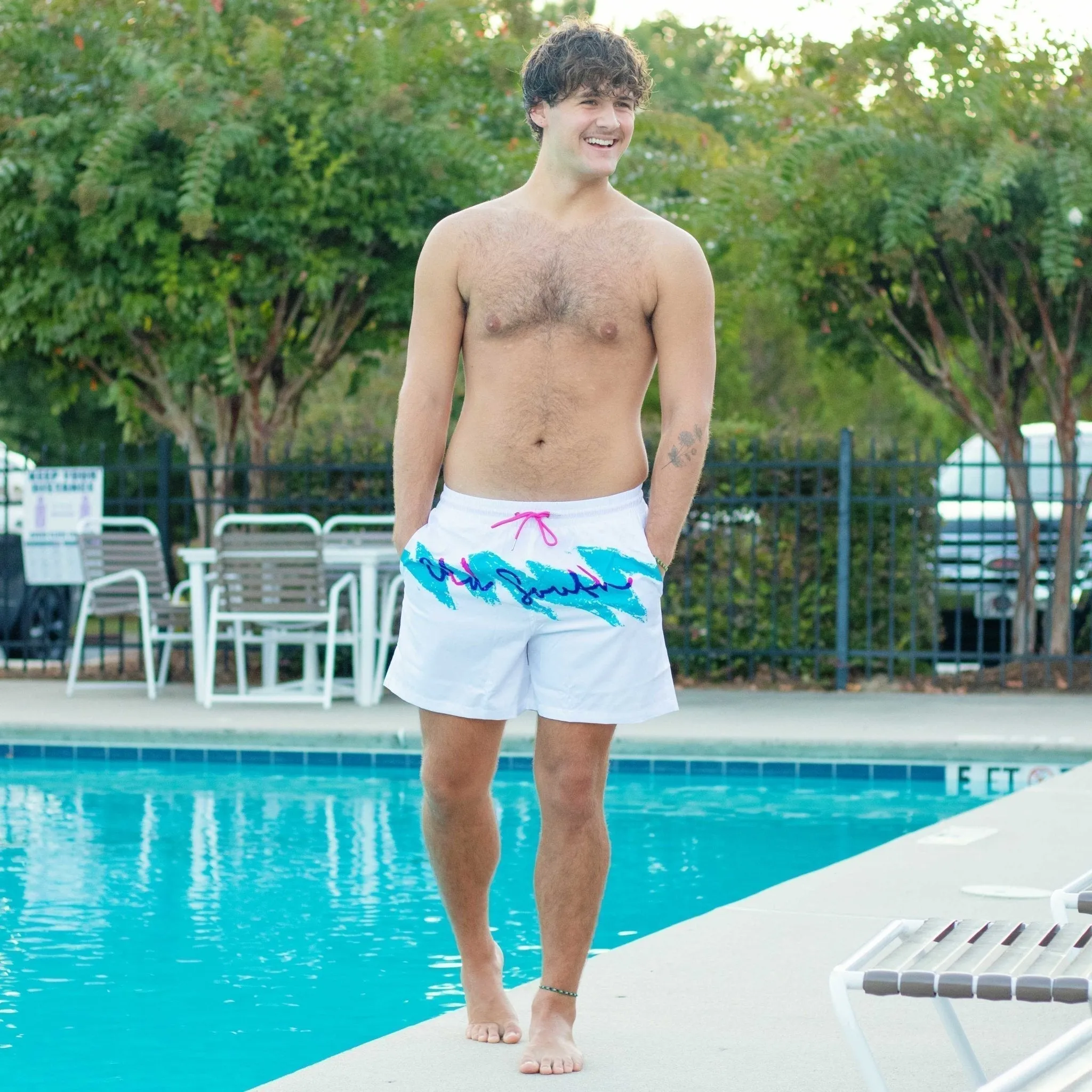 Dixie - Soft Mesh Swim Trunks