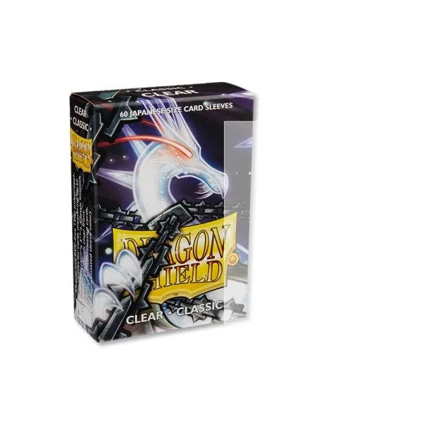 Dragon Shield Japanese Classic Clear (60)- Classic In Box