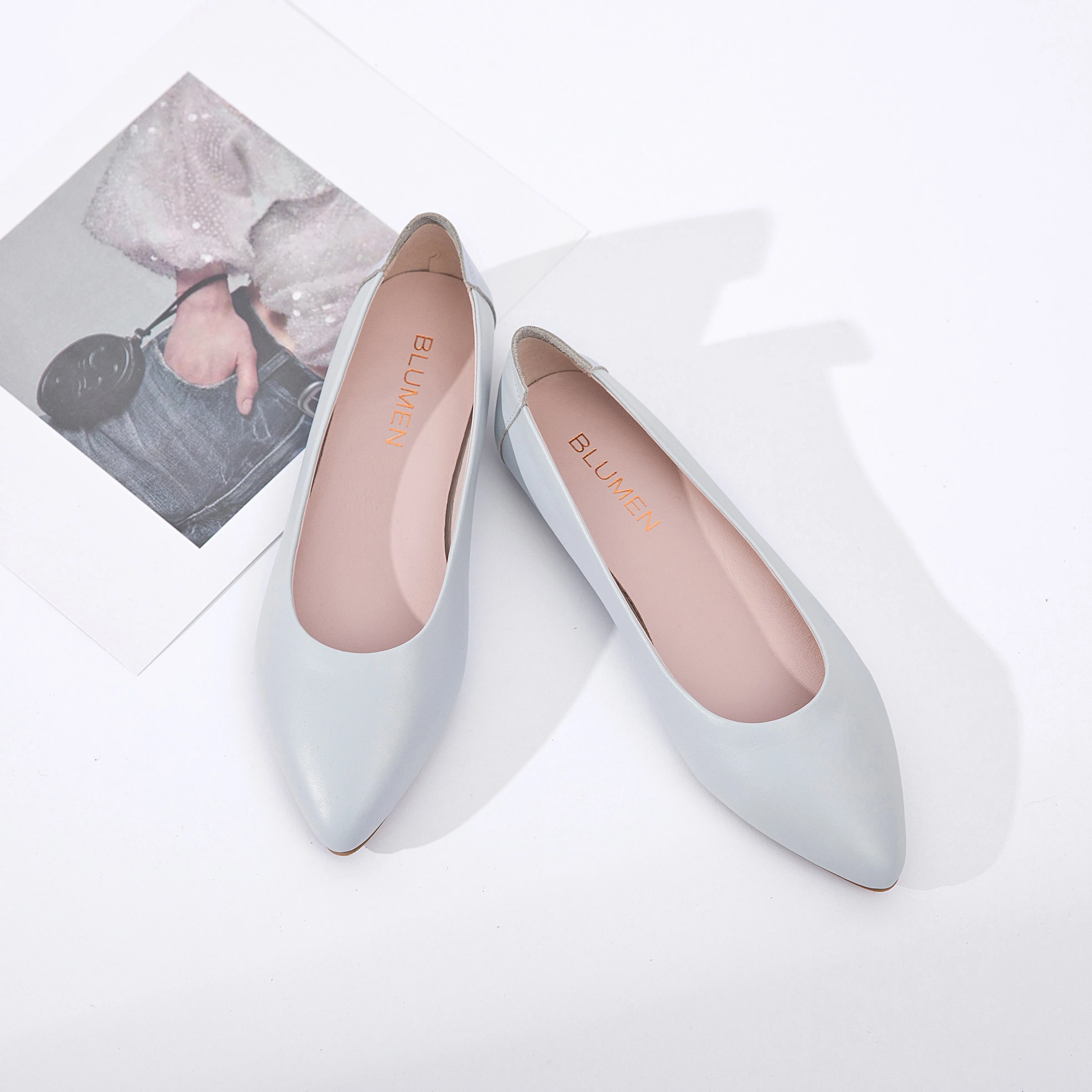 Extremely Soft Flats Shoes, Lady Grey