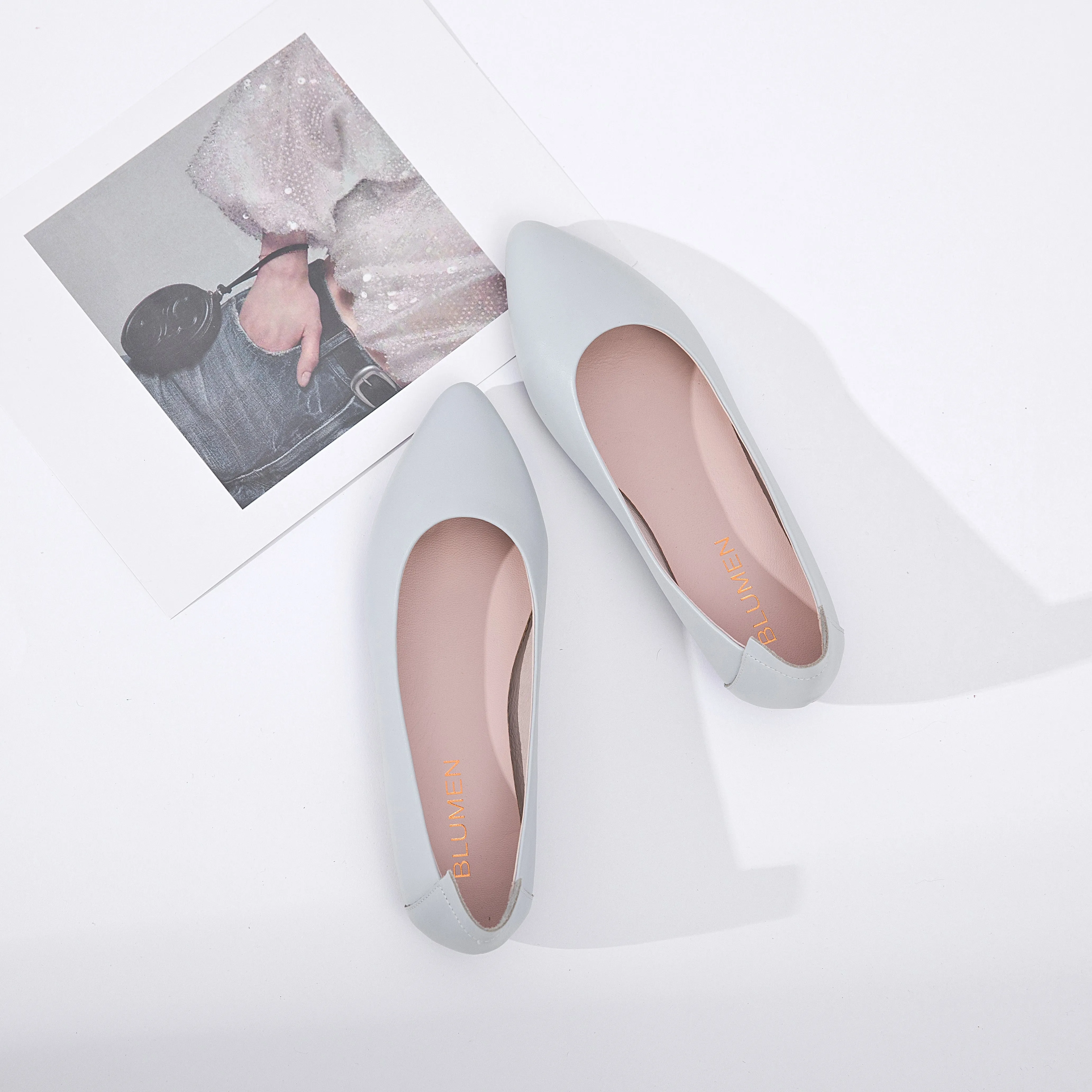 Extremely Soft Flats Shoes, Lady Grey
