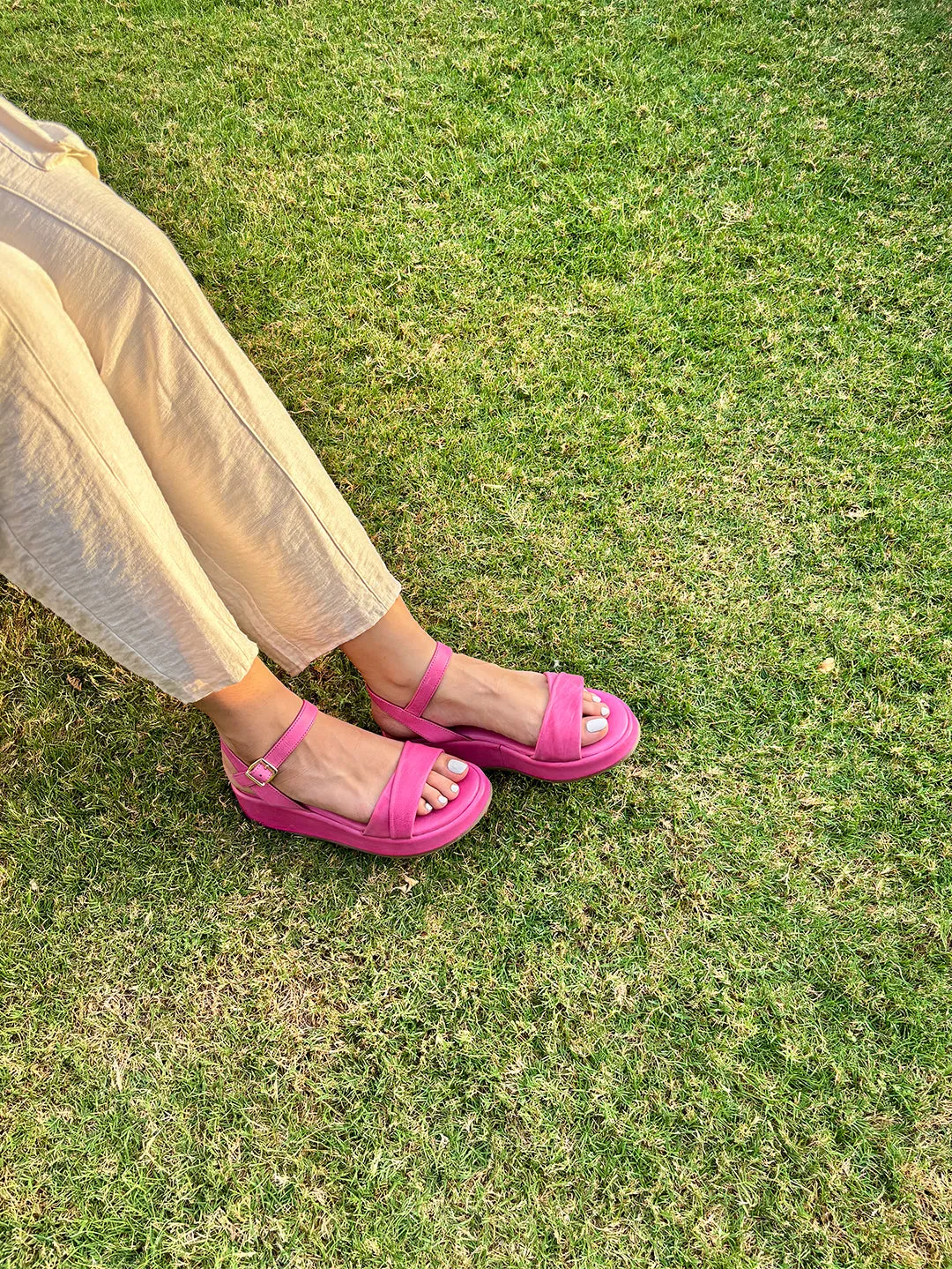 Fallon Leather Sandals