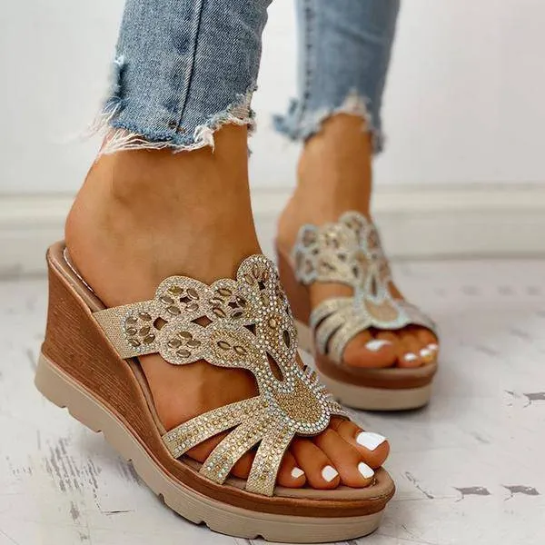 Fanyil Women's Platform Wedge Casual Sandals