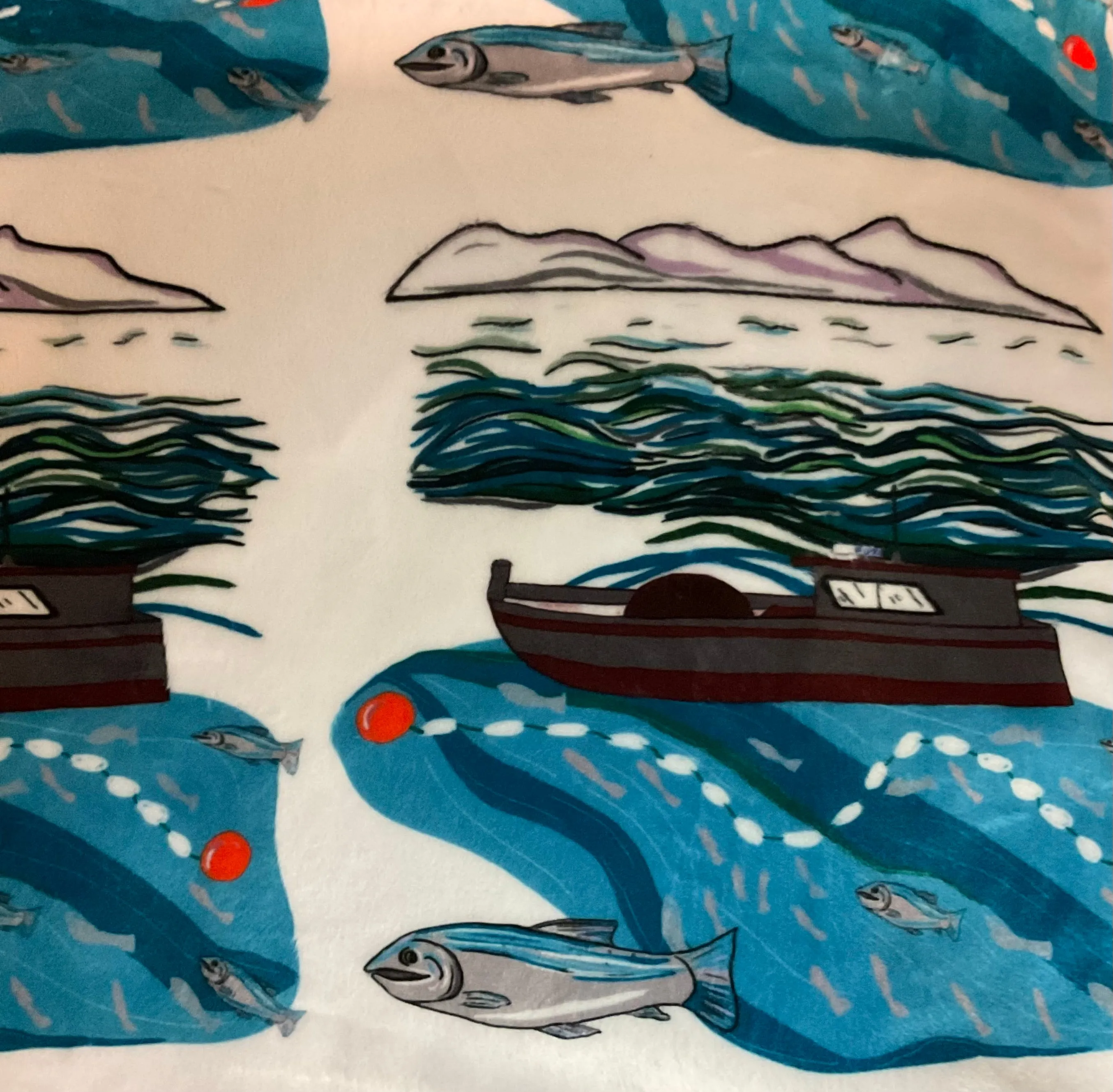 Fishing Boat Blanket