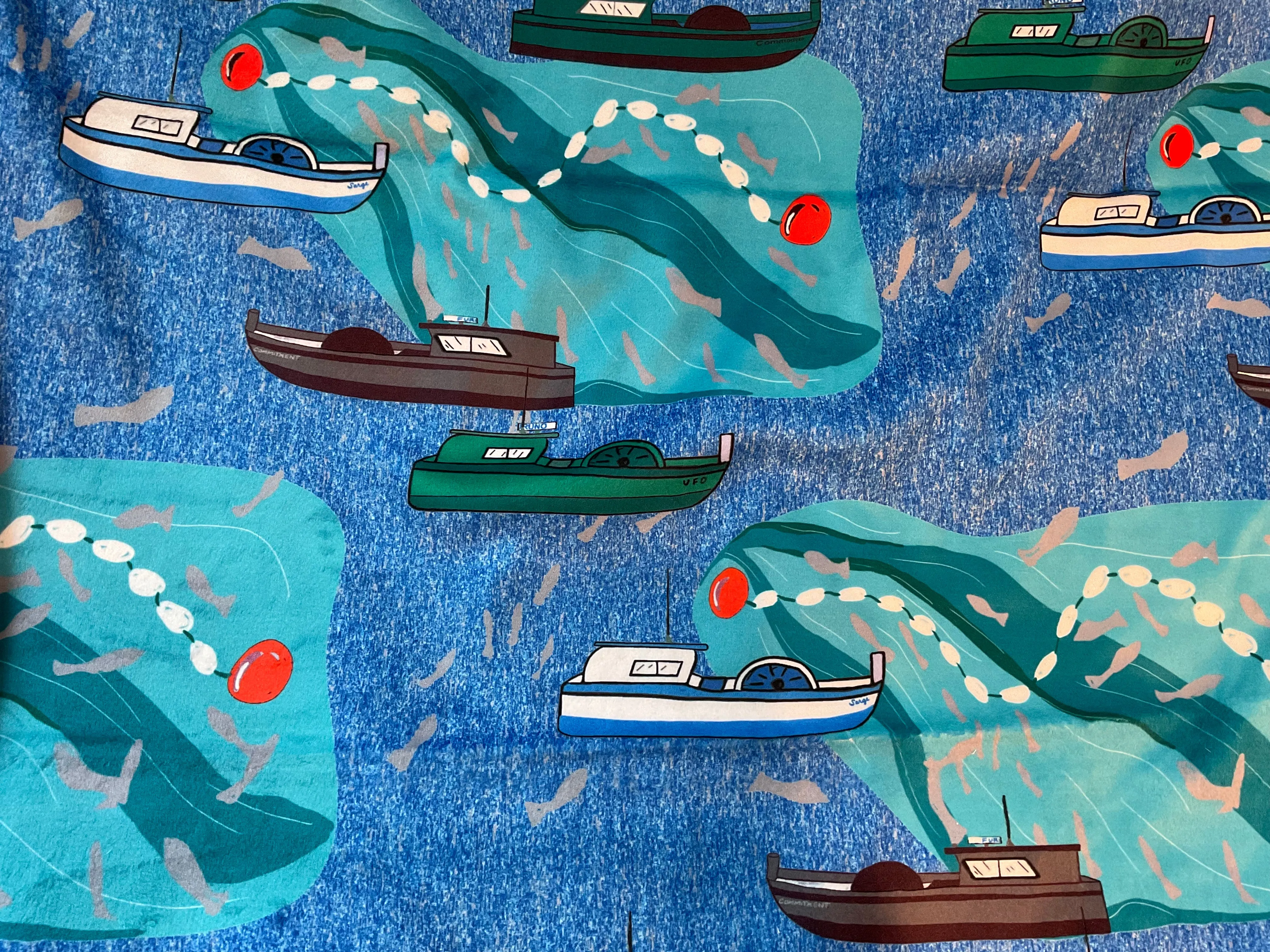 Fishing Boat Blanket