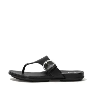 FitFlop GRACIE Buckle Leather Toe-Post Sandals
