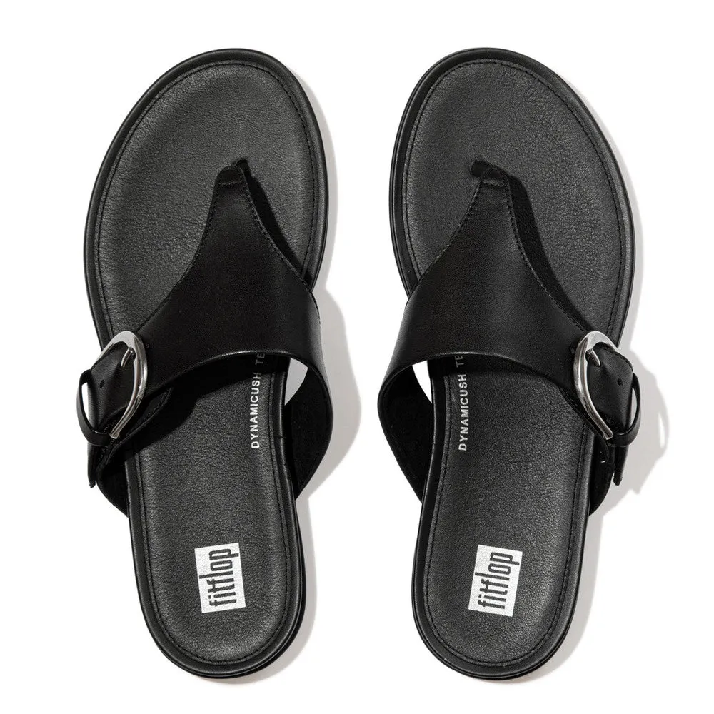 FitFlop GRACIE Buckle Leather Toe-Post Sandals