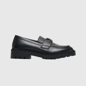 Flatform Loafer  - Black