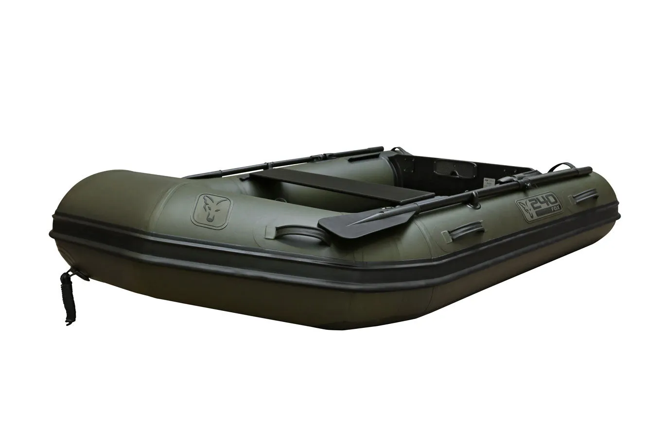 Fox 240 Green Boat With Air Deck