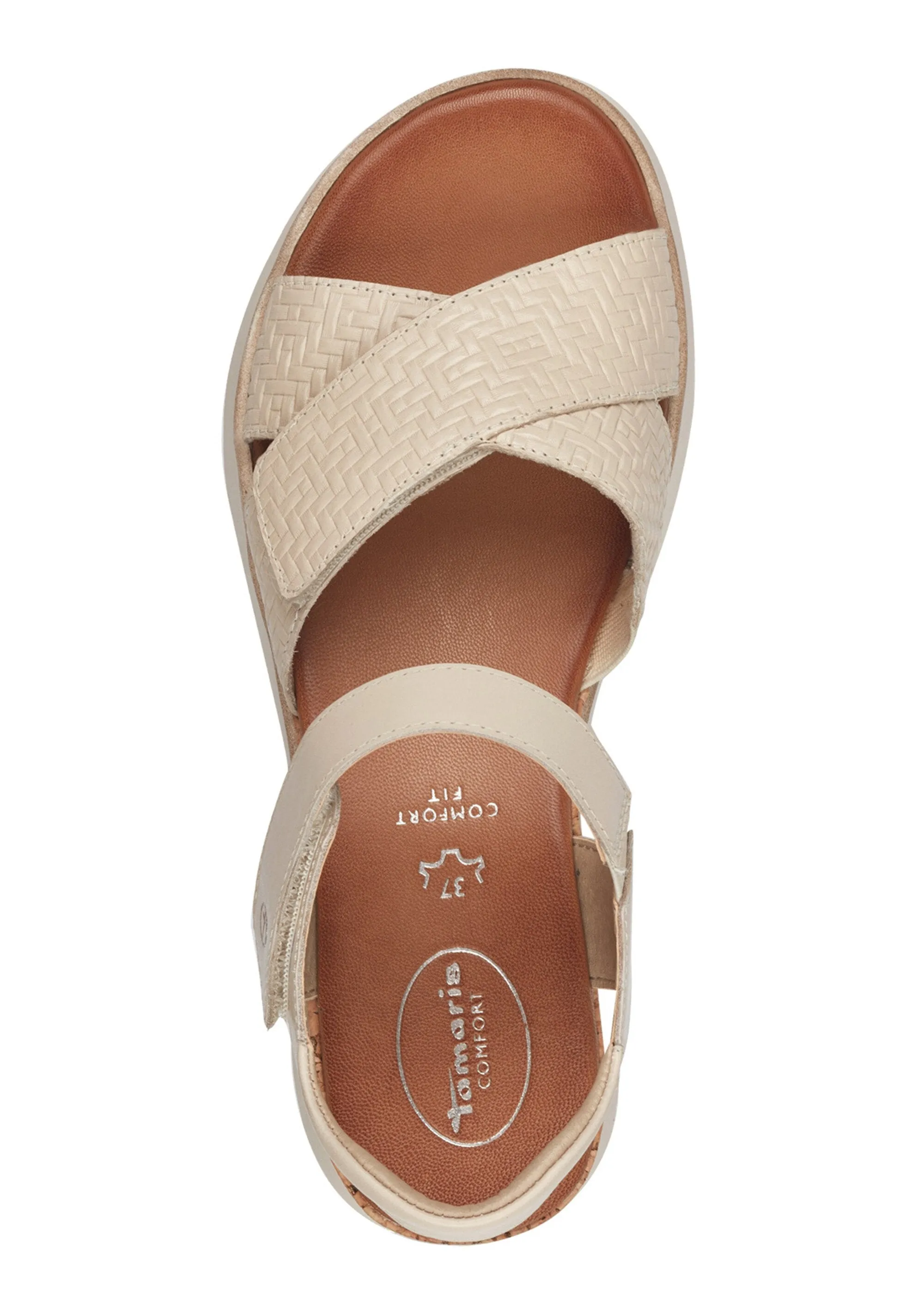 full-opening sandals