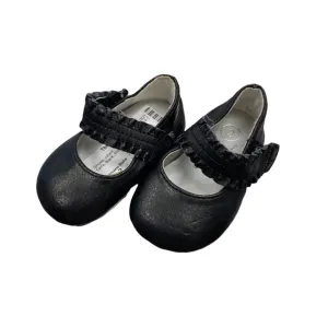 Genuine Baby Girl's Black Shoes (Size 2)
