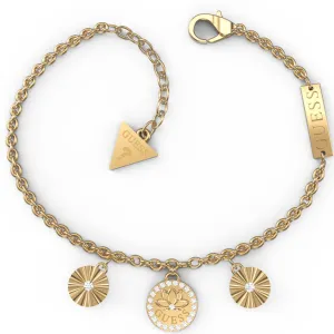 Guess Gold Lotus Flower Bracelet