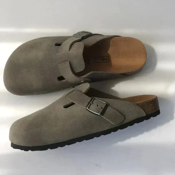 High-quality leather Boston sandals for men and women: stylish and durable