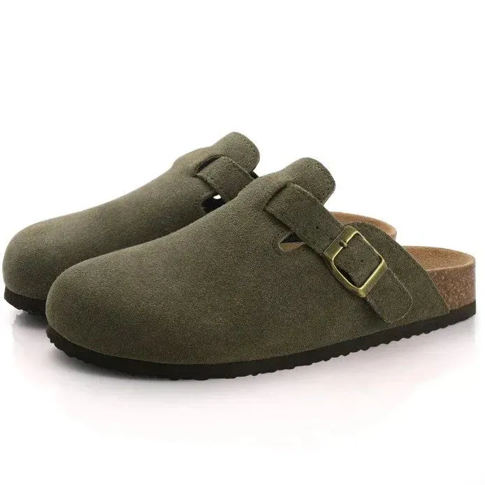 High-quality leather Boston sandals for men and women: stylish and durable