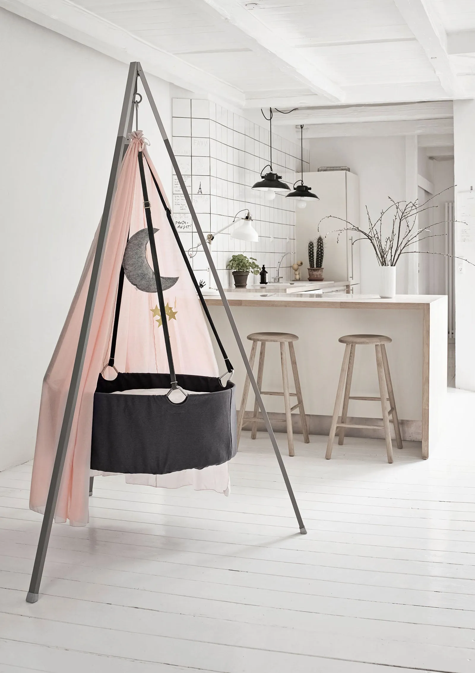 Himmel 'Classic' Wiege Dusty rose
