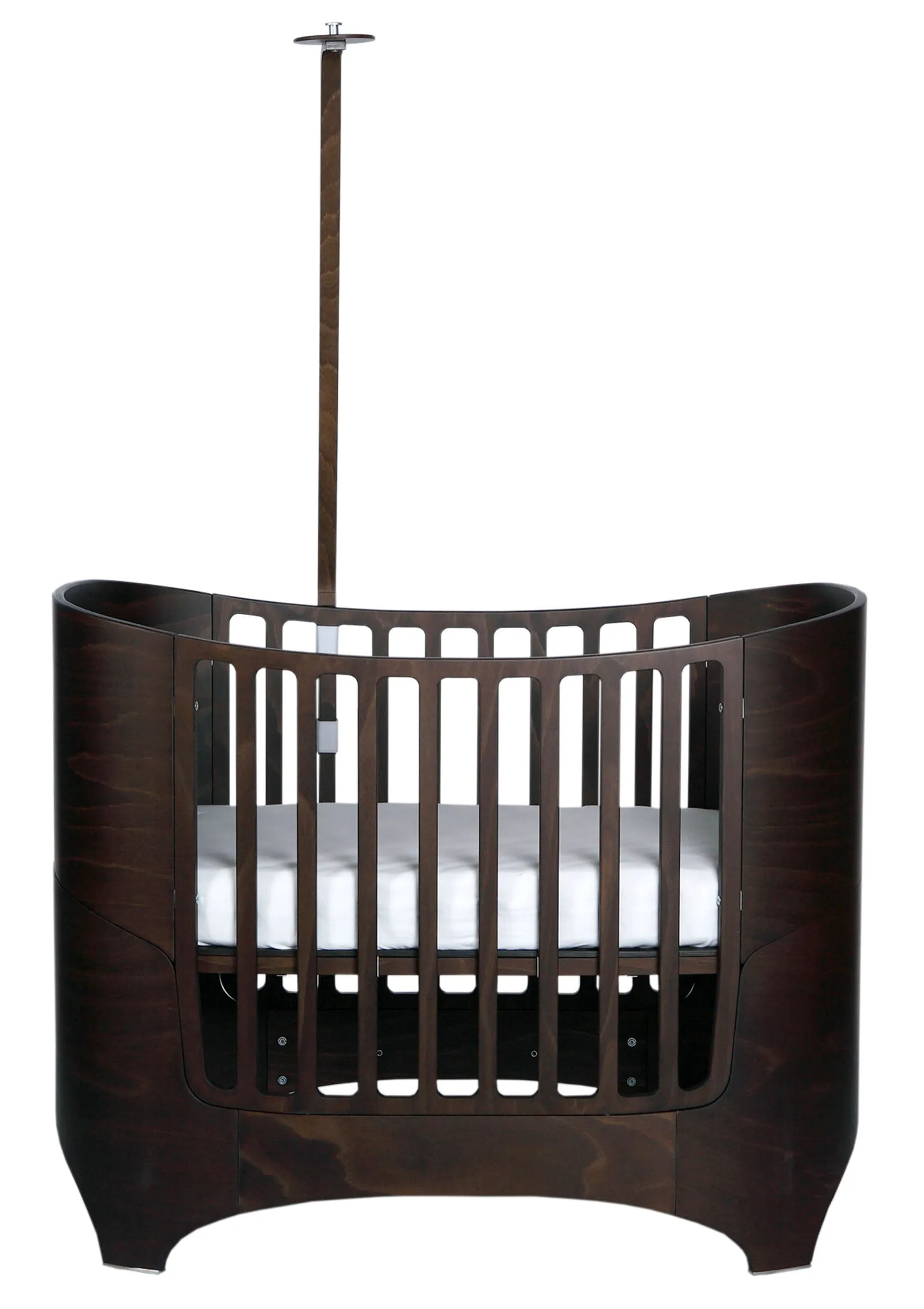 Himmelgestell 'Classic' Babybett Walnuss