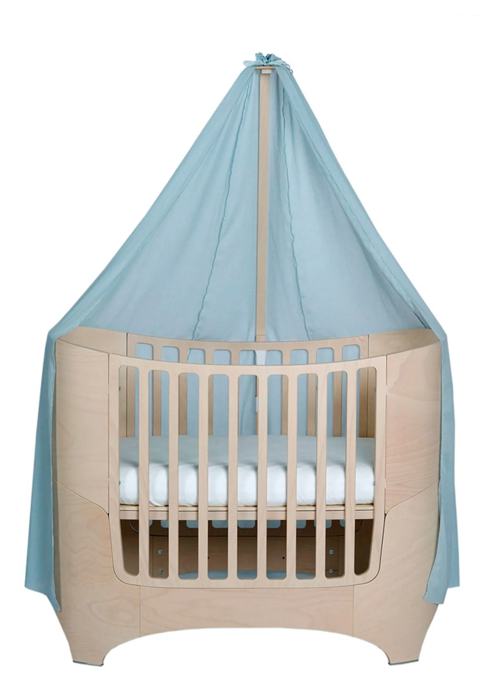 Himmelgestell 'Classic' Babybett Whitewash