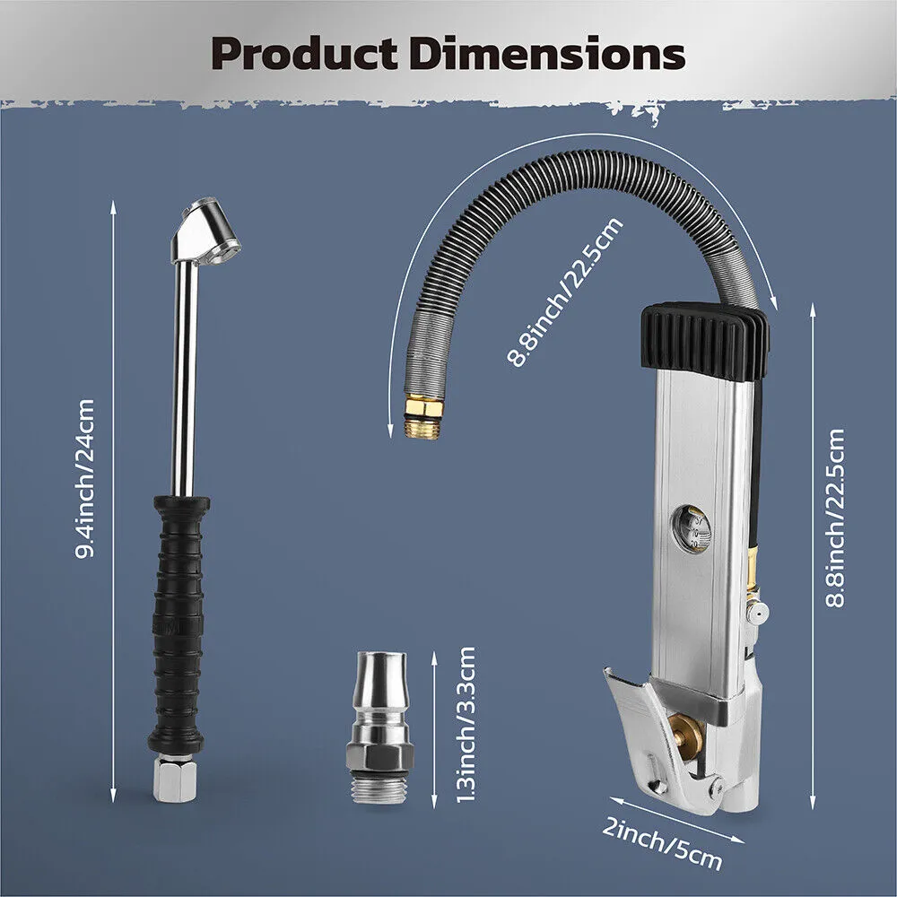 HORUSDY Handheld Tire Inflator with Pressure Gauge for Cars, Trucks & RVs