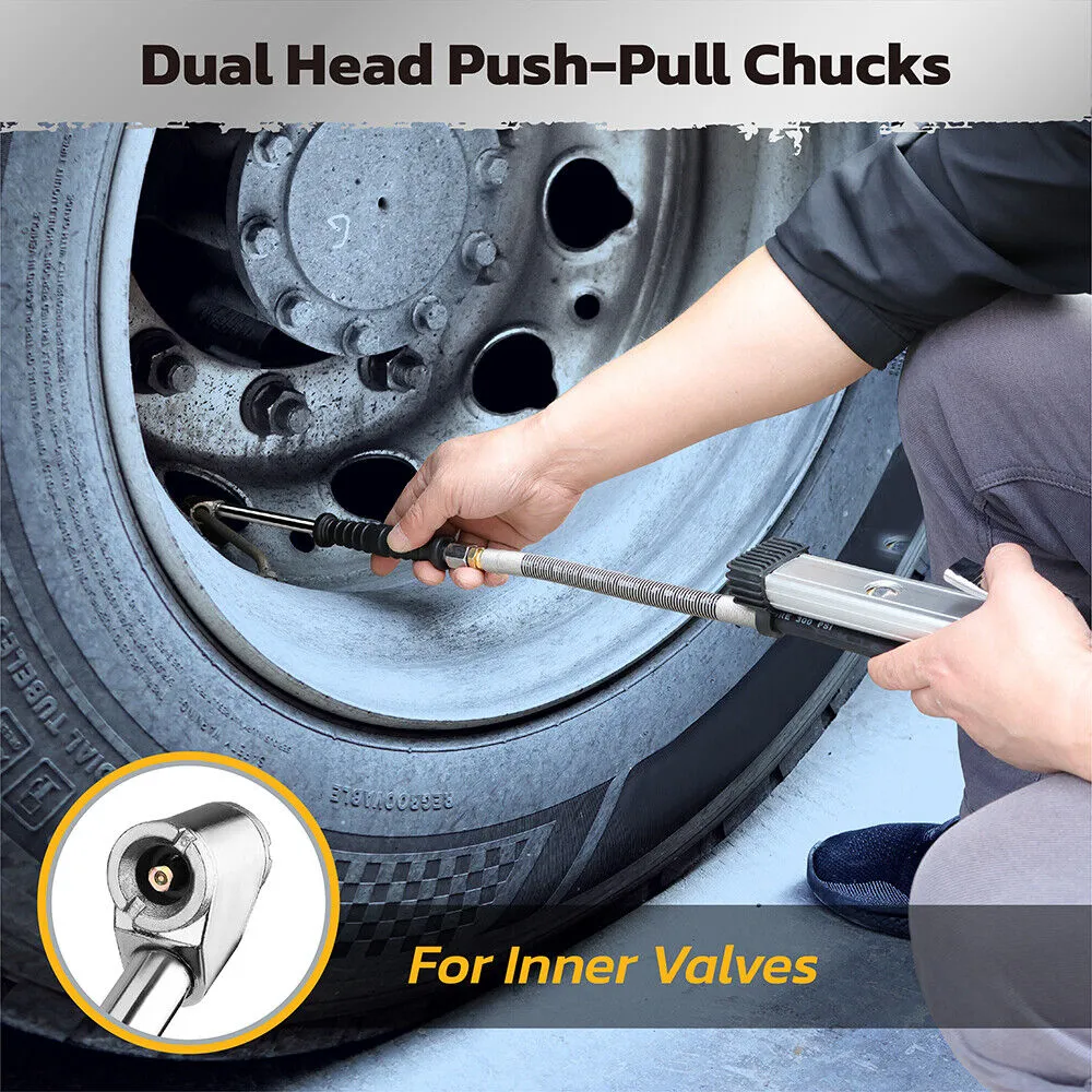 HORUSDY Handheld Tire Inflator with Pressure Gauge for Cars, Trucks & RVs