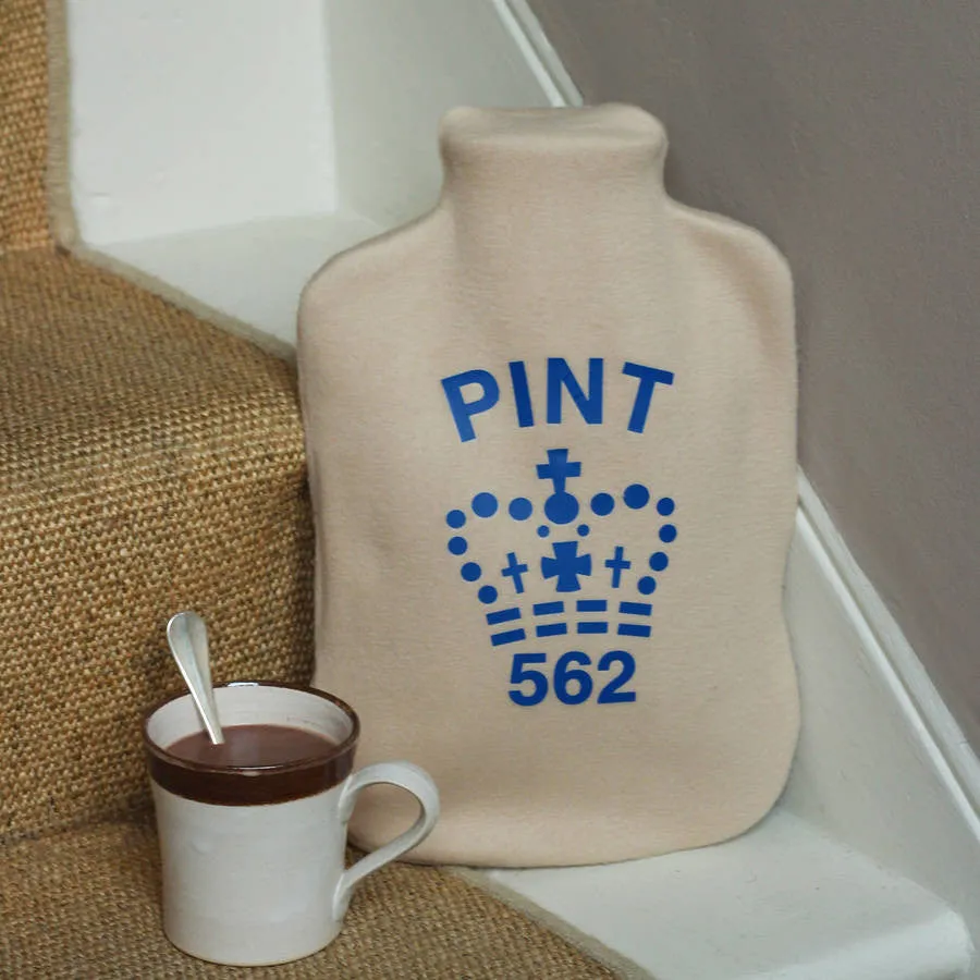 Hot water bottle - Pint design