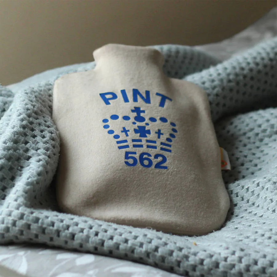 Hot water bottle - Pint design