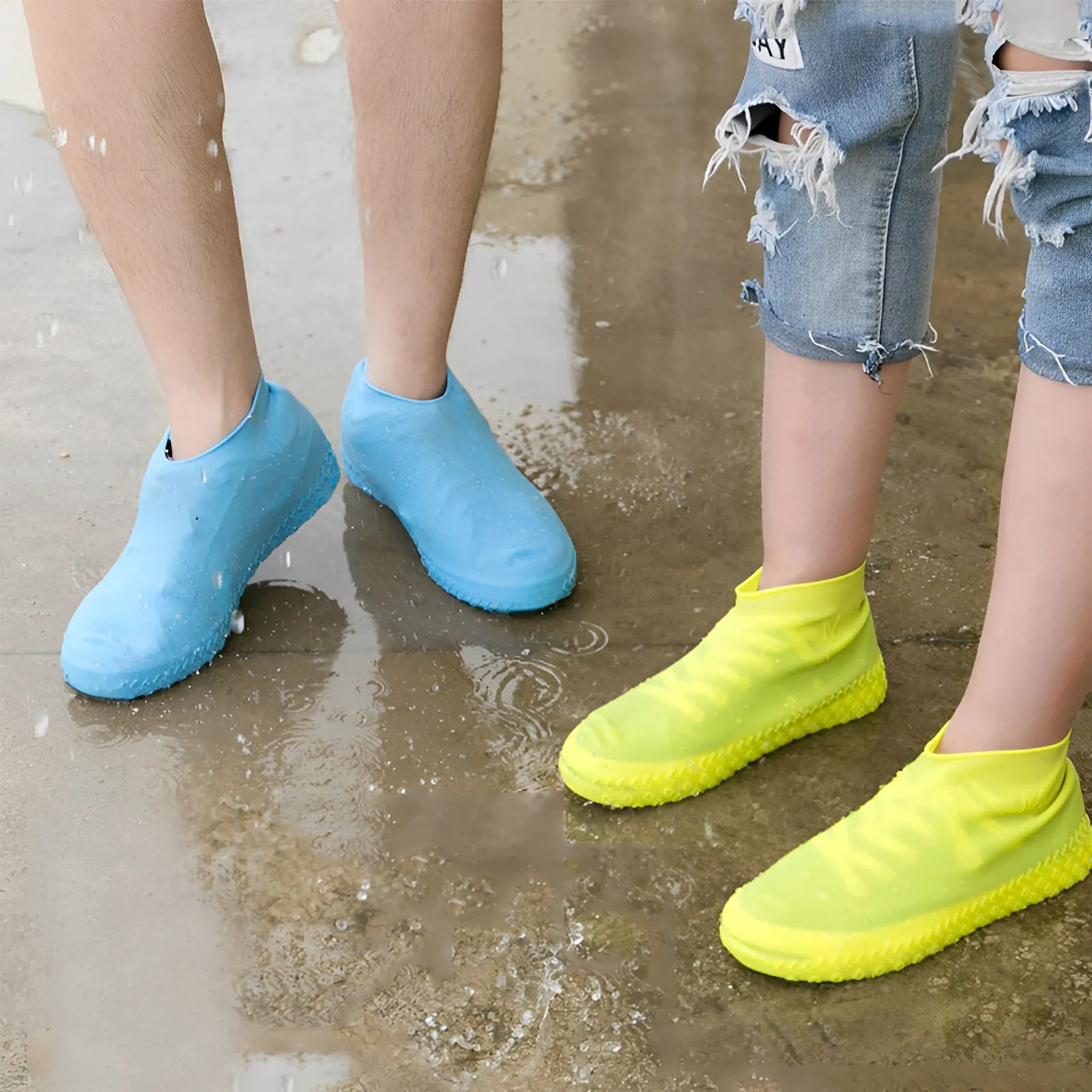 Hydro Wasserdichte Silikon-Schuhüberzüge