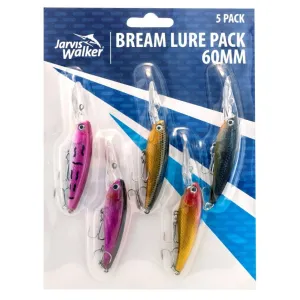 JARVIS WALKER LURE PACK BREAM 60MM 5 PACK