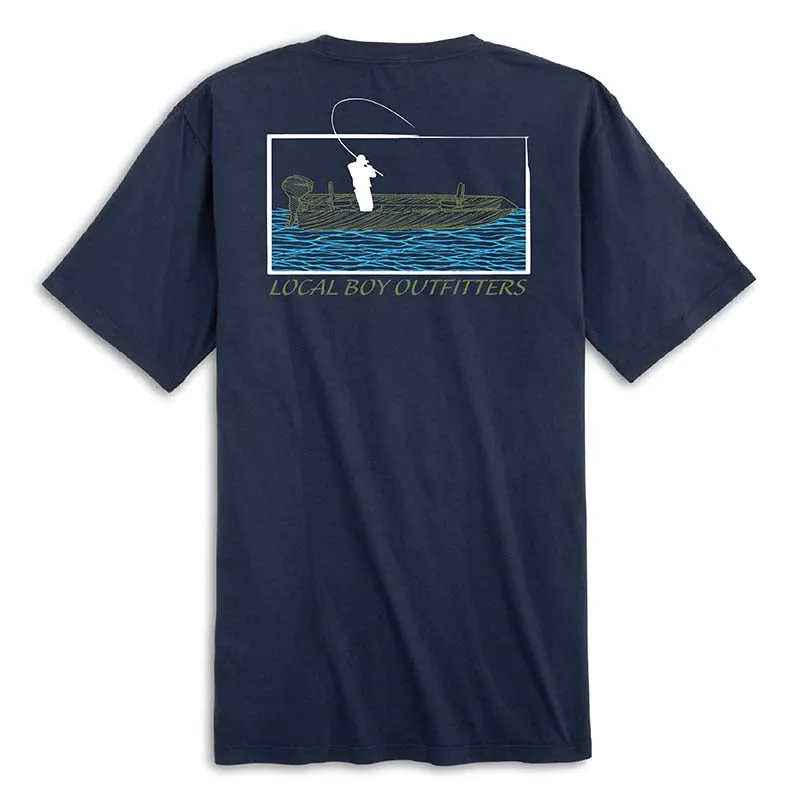 Jon Boat Short Sleeve T-Shirt