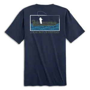 Jon Boat Short Sleeve T-Shirt