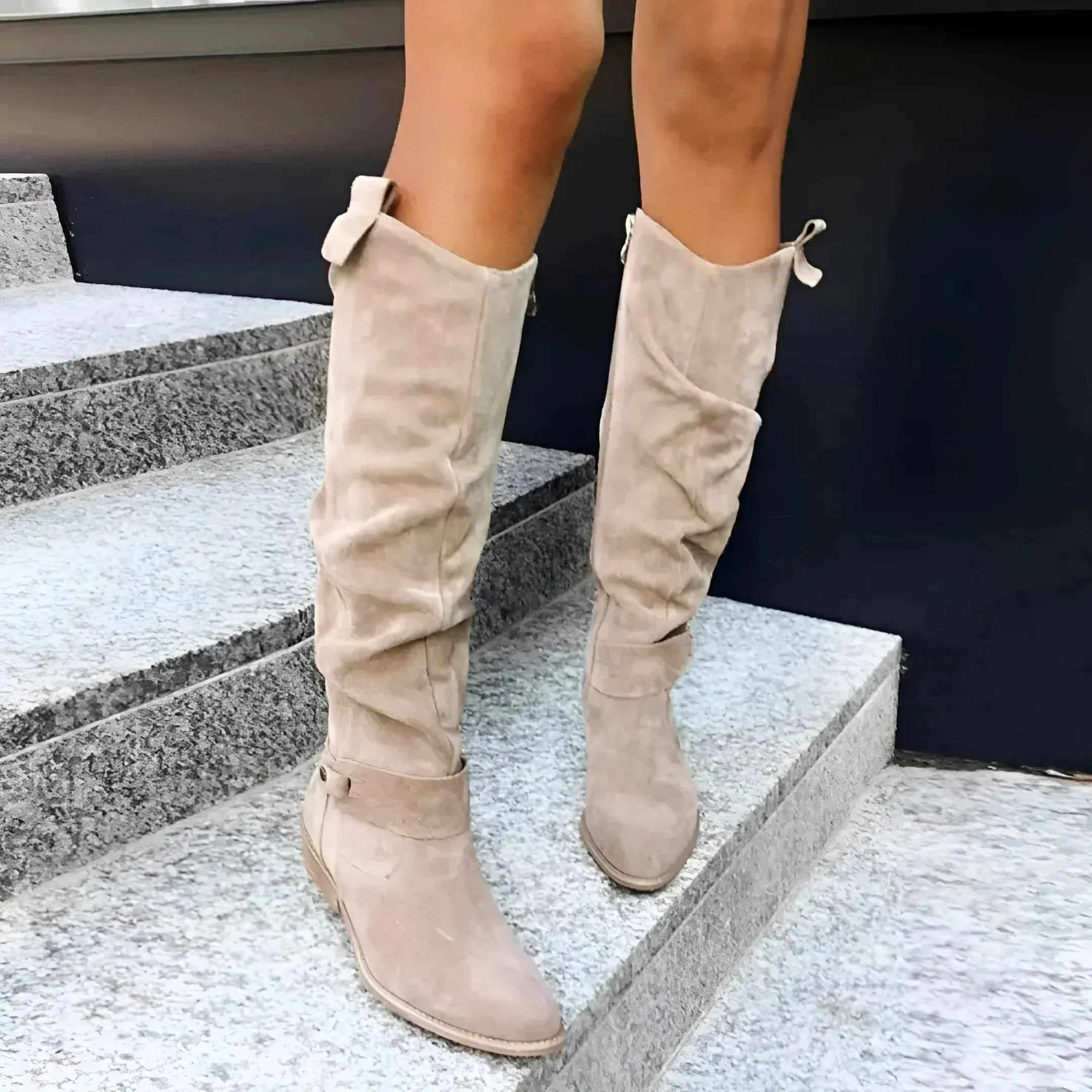 Katie™ Comfortable Leather Boots