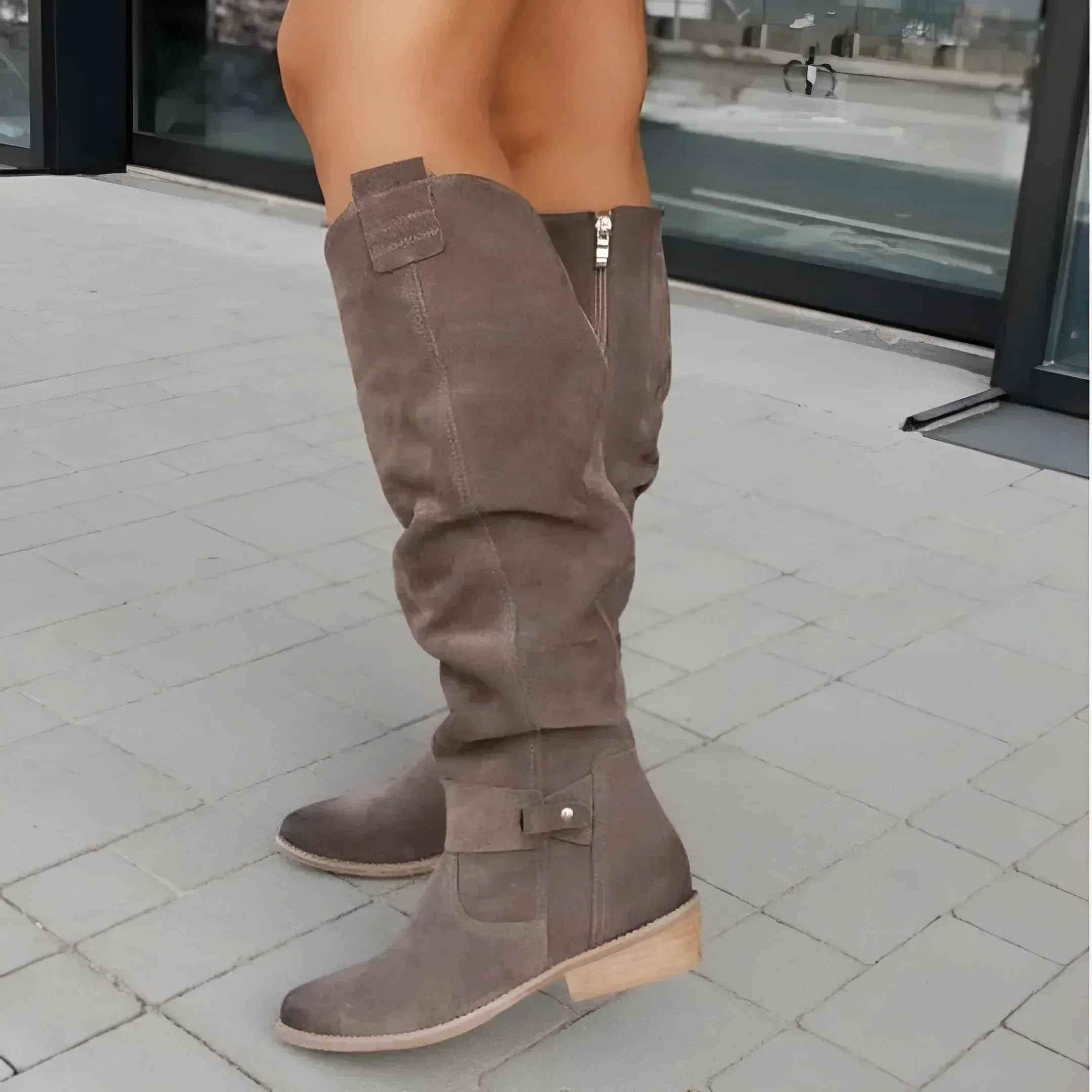 Katie™ Comfortable Leather Boots