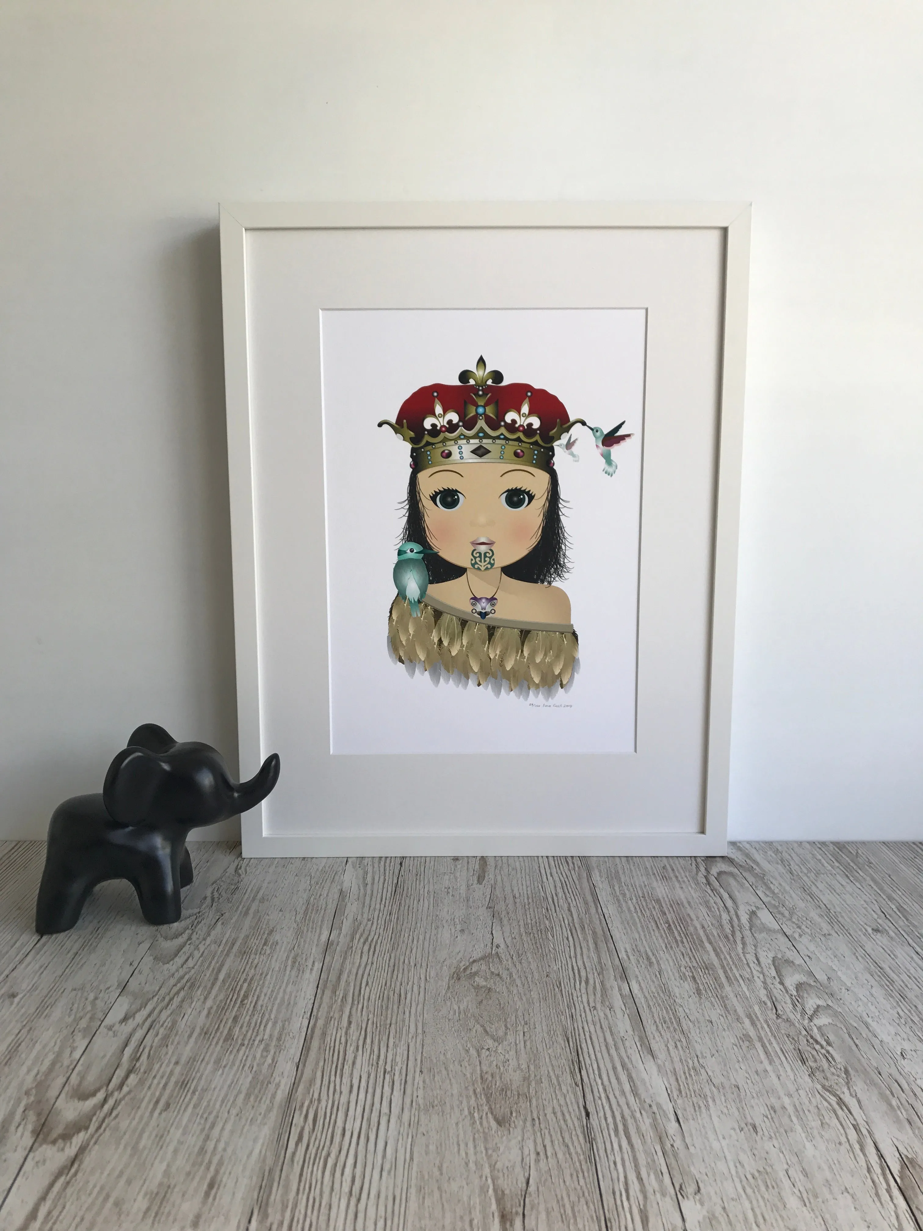 Kuini - Framed