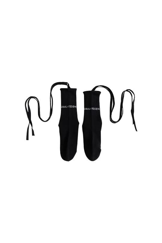 Lace-Up Socks