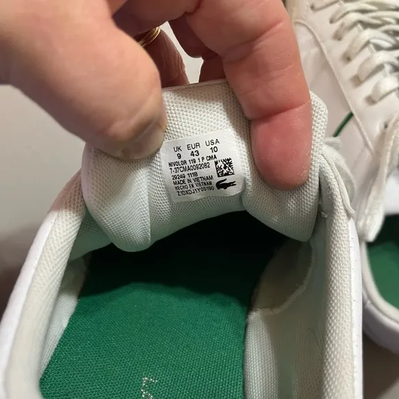 Lacoste Men’s Shoes 10