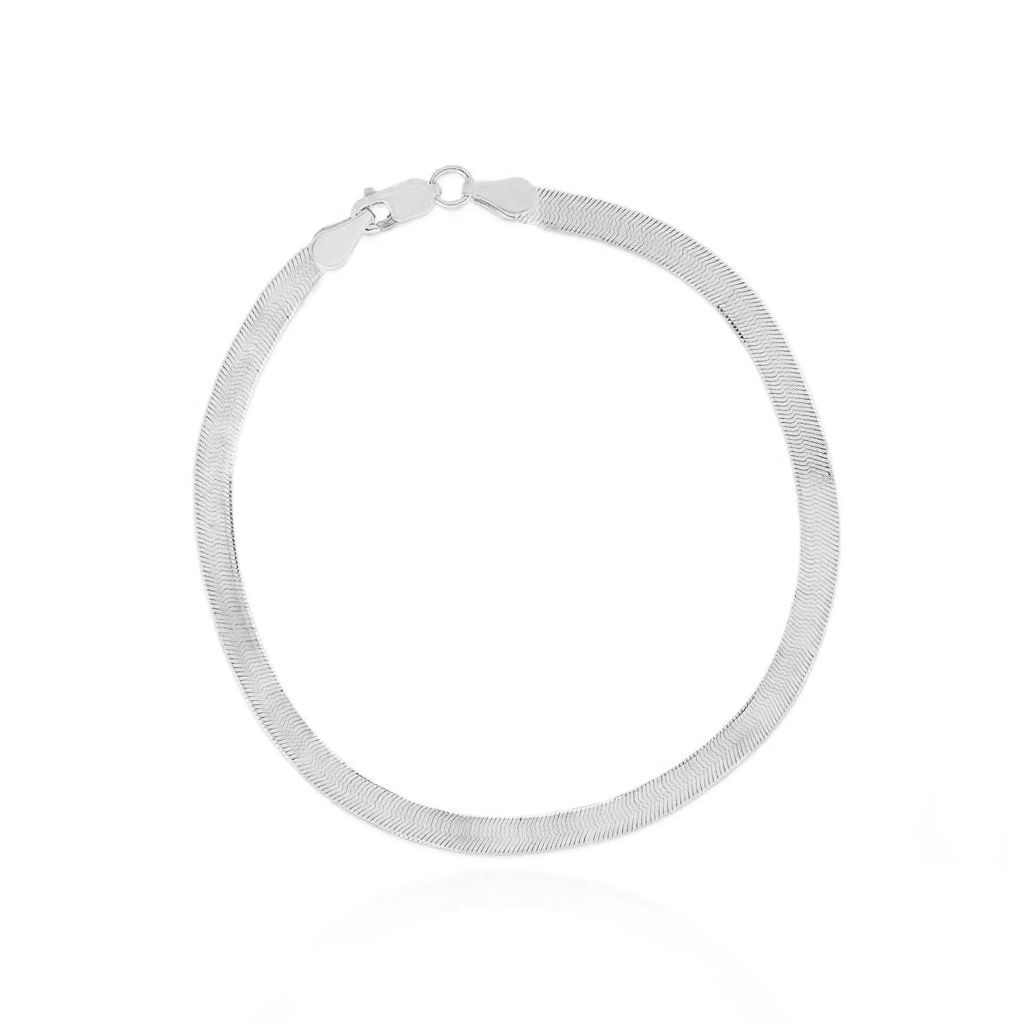 Large Herringbone Bracelet