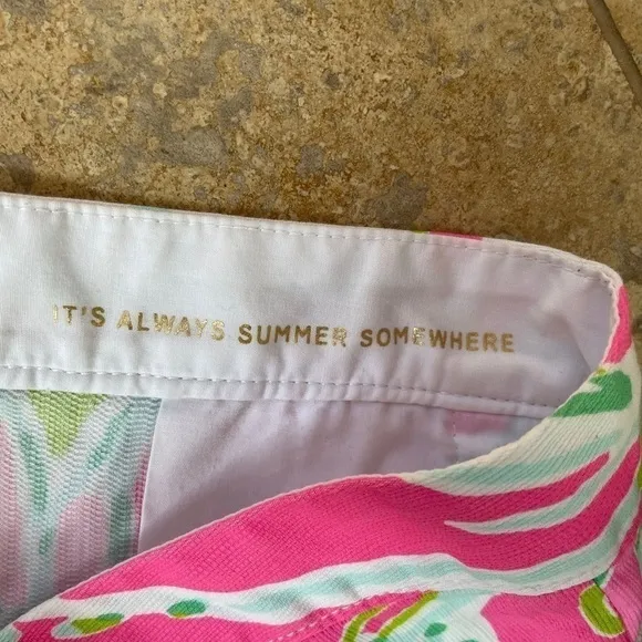 Lilly Pulitzer Don’t Give A Cluck Buttercup Shorts