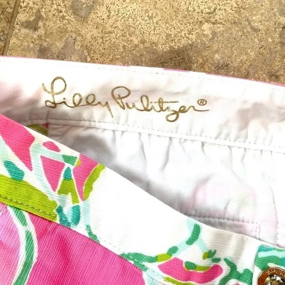 Lilly Pulitzer Don’t Give A Cluck Buttercup Shorts