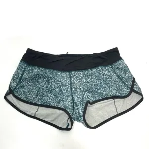 Lululemon Run Speed Shorts in Pebble Print Parfait Pink Alberta Lake Size 8 P155