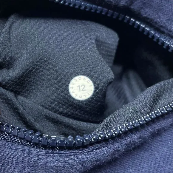 LULULEMON Spacer NTS Jacket in Midnight Navy / Black Size 12 Style W4AG6S