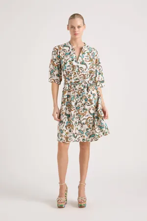 MARILYN PAISLEY BUTTON MIDI
