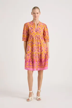 MARILYN SAFFRON AND LILAC MIDI
