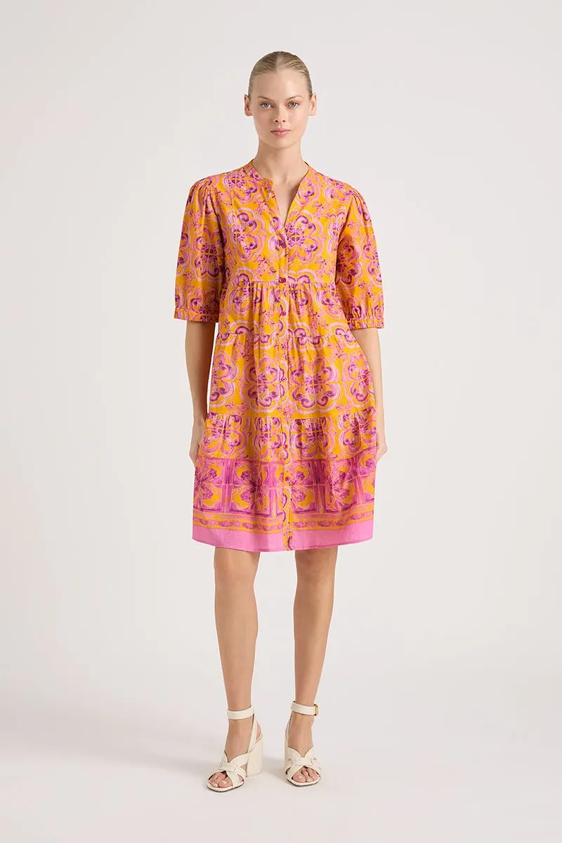 MARILYN SAFFRON AND LILAC MIDI