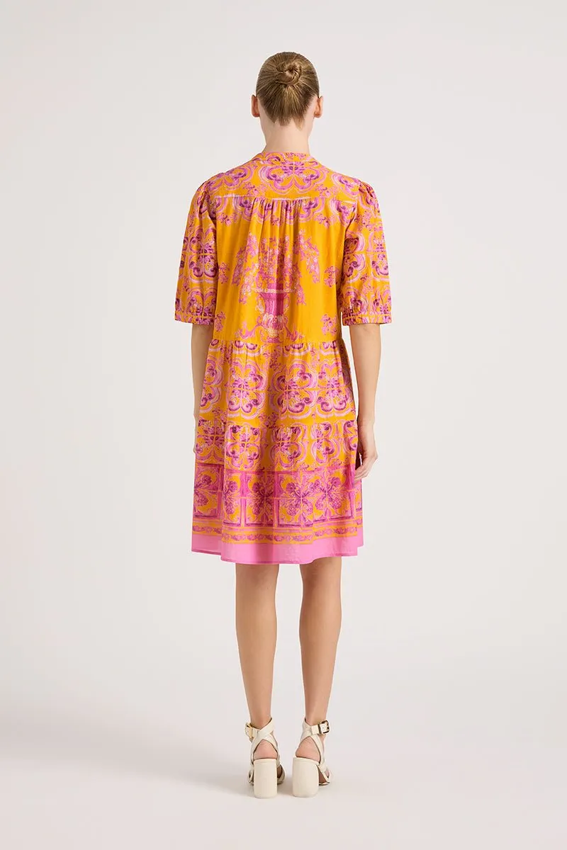MARILYN SAFFRON AND LILAC MIDI