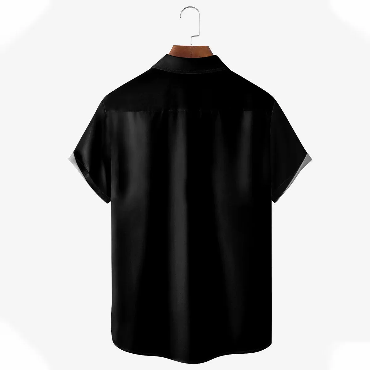 Men's Classic Easter Egg Print Short Sleeve Shirt